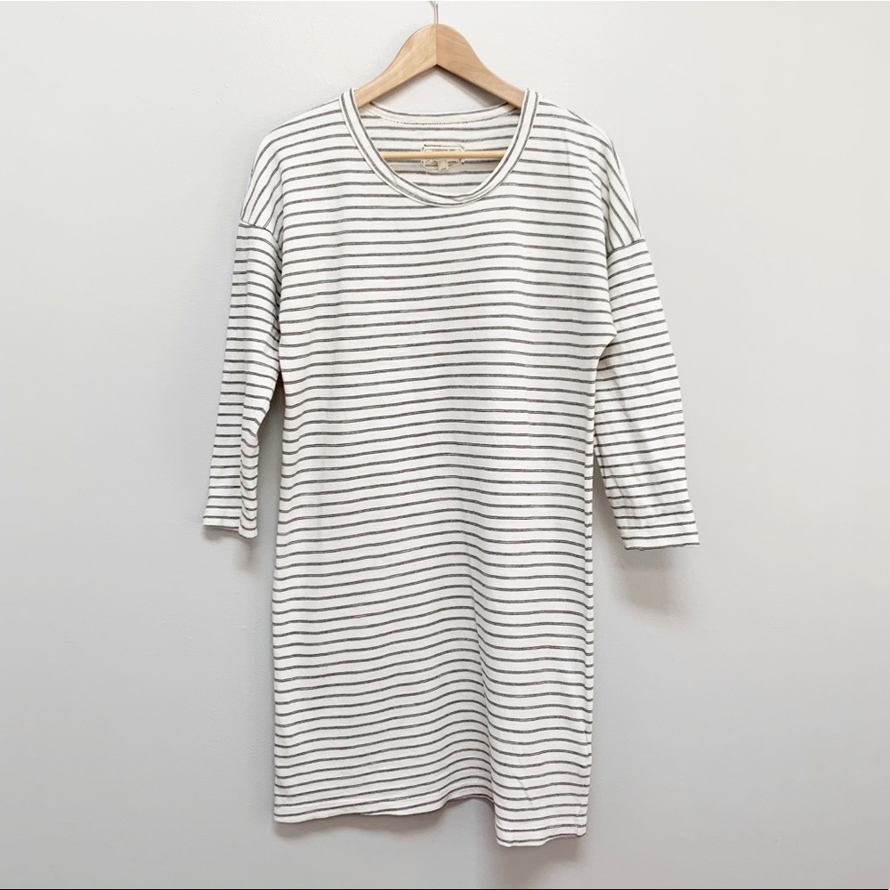 Current/Elliott Striped Painter T-Shirt Dress Sz S - Picture 2 of 14